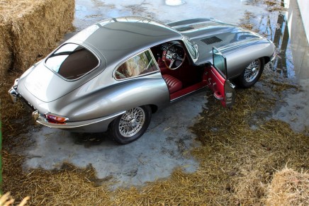 Jaguar E-Type: ‘It tops out at a Brylcreem-ruffling 146mph’