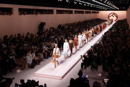 The logos are lowered but the fur still flies for Fendi in Milan