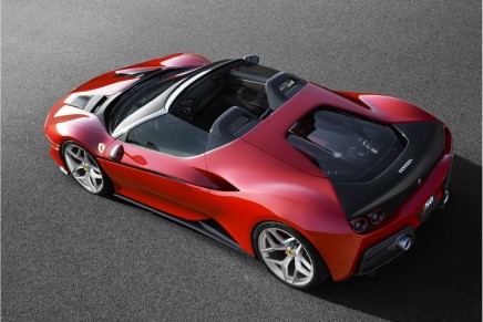 Ferrari revealed a new strictly limited series of bespoke cars, the J50 barchetta
