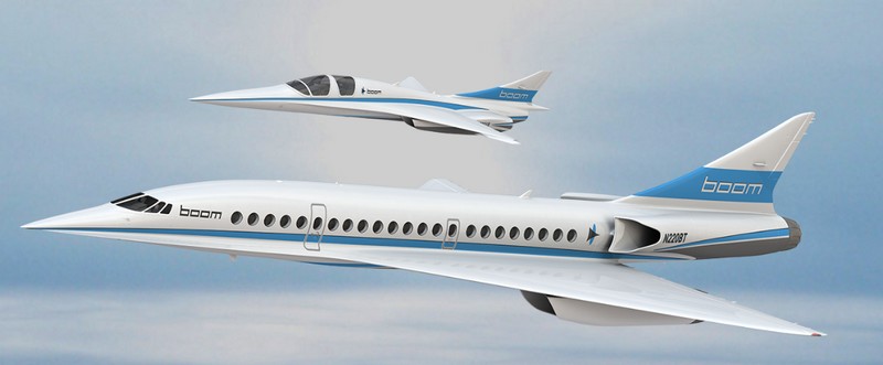 boom XB-1 is the first independently developed supersonic jet