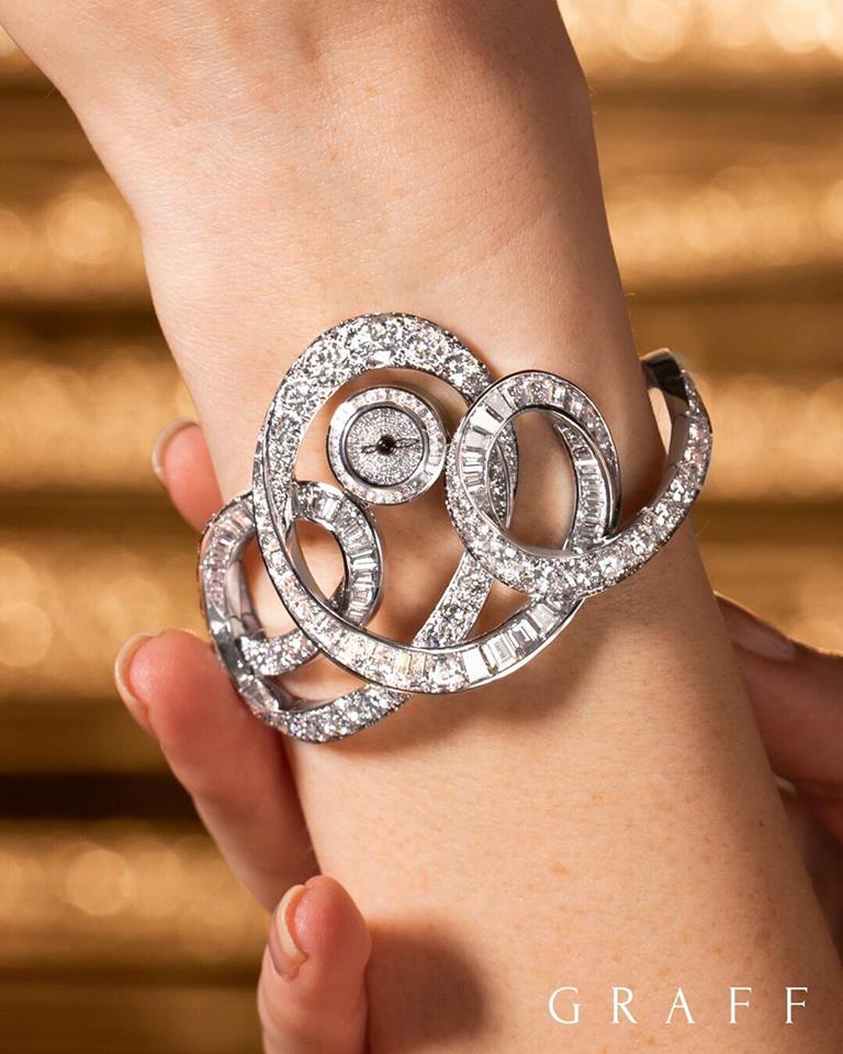 graff ladies watches 2019 Baselworld - Diamond Inspired by Twombly watch, 23cts