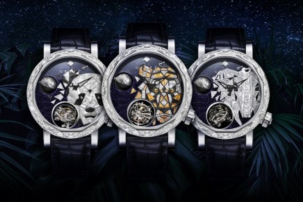 Diamond-marquetry: Graff Luxury Watches presents the next GyroGraff chapter dedicated to the Endangered Species