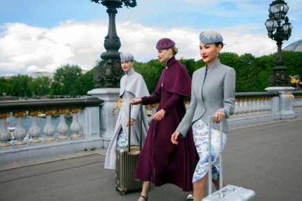 Hainan Airlines is taking uniforms to haute couture heights