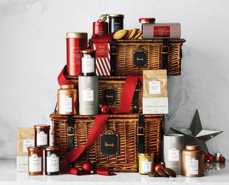 Harrods Signature Hampers now crossing the Atlantic