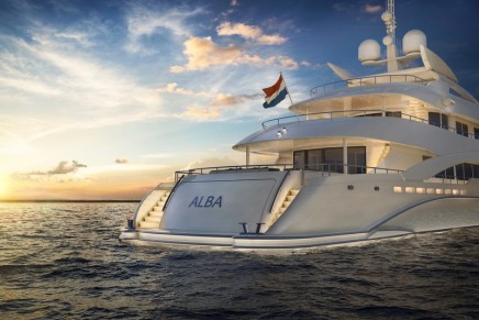 Project Alba – the award winning 50m semi-displacement class by Heesen Yachts