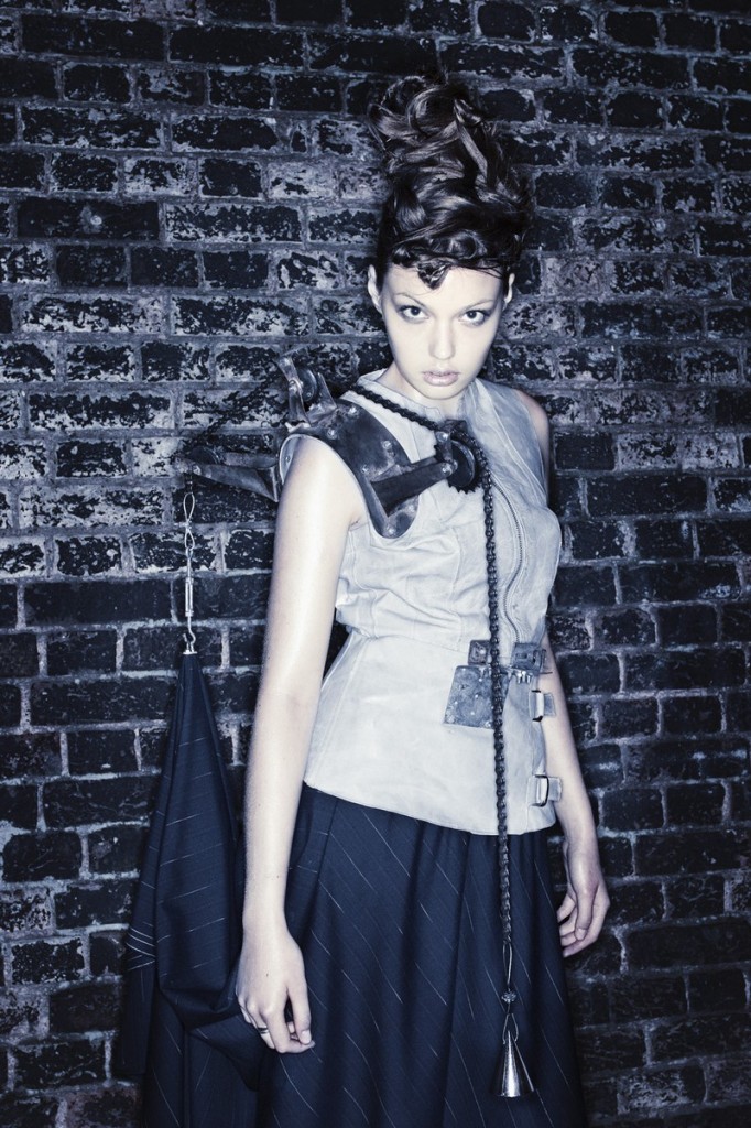 kei kagami conceptual pieces - industrial revolution 2003 - photos by andy tommo