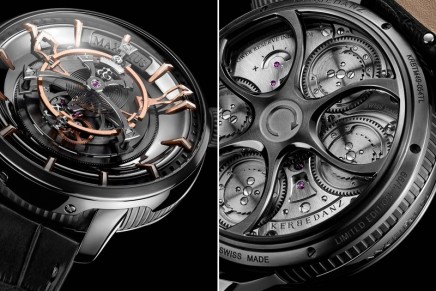 Maximus Kerbedanz – the largest “tourbillon” for wristwatch of the world