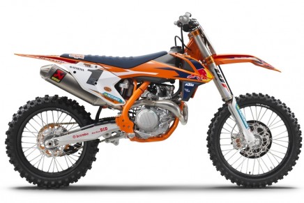 The 2017 KTM SX Factory Edition. The lightest and best performing bike in its class