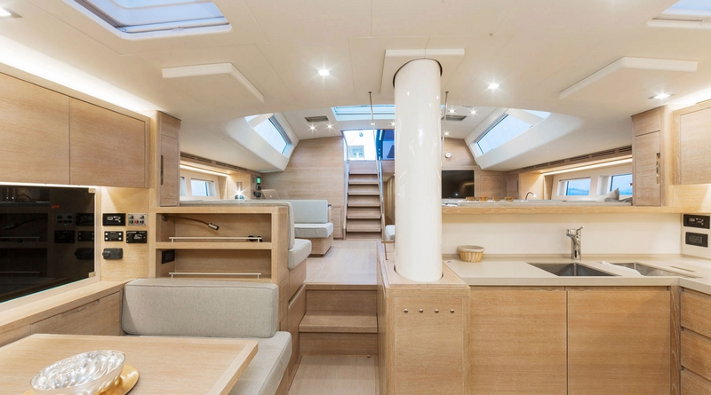 luxury maxi yacht A80 - interiors 2018-