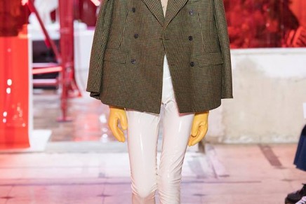 Galliano’s first couture menswear show for Margiela
