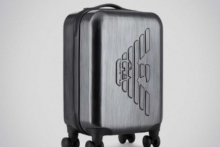 armani luggage bag