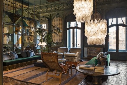 Refurbished Palazzo Fendi hosts largest boutique in the world, the very first Fendi hotel, and renowned restaurant Zuma