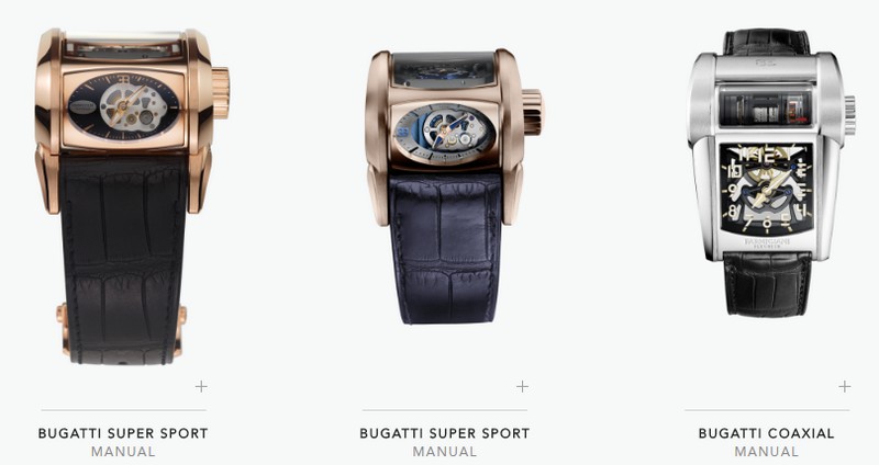 parmigiani bugatti collection watches
