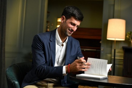 Montblanc x Novak Djokovic:  A writing instrument is a much stronger weapon than any other