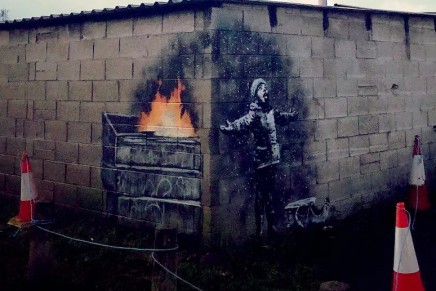 Banksy confirms he is behind Port Talbot mural
