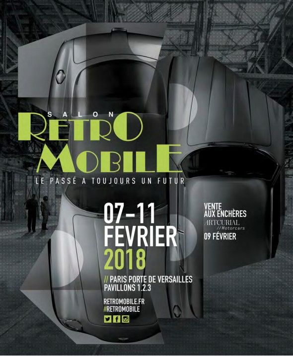 retromobile 2018 poster