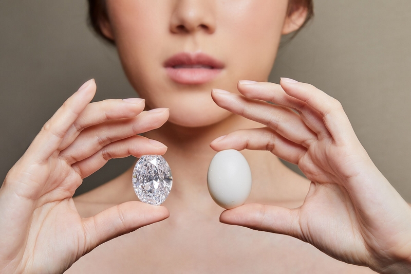 spectacular 88.22-Carat Oval Diamond - Sotheby’s Hong Kong Magnificent Jewels and Jadeite Spring Sale 2019