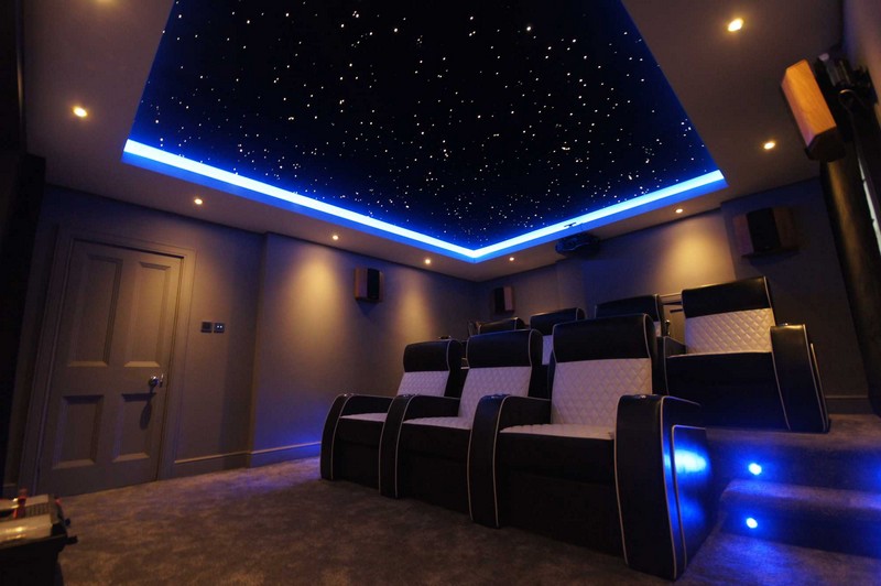 A Star Ceiling In Your Home Cinema, Star Ceiling Panels India