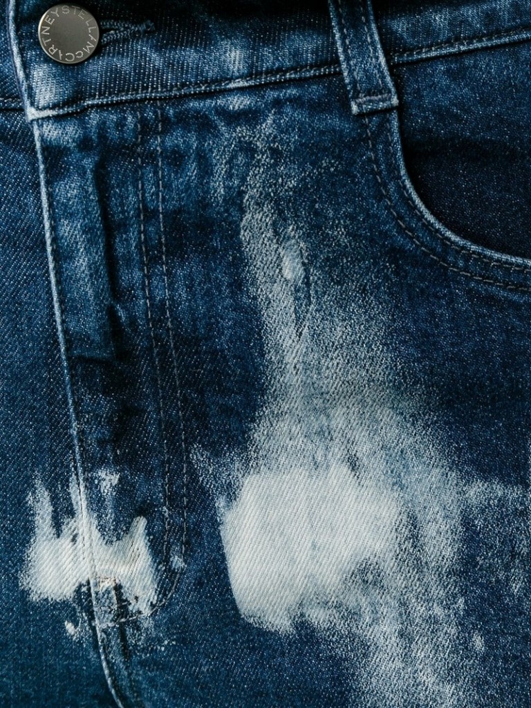 stella mccartney tiw dye jeans