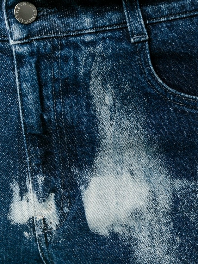 stella mccartney tiw dye jeans