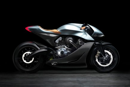 Beauty and power is the order of the day for Aston Martin’s first motorcycle