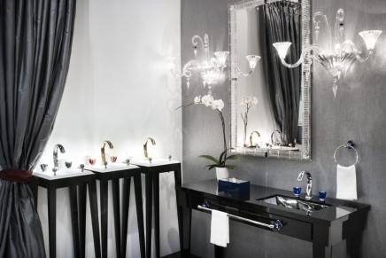 Baccarat Pétale de Cristal brings artistry to fine baths