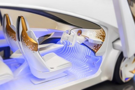 Advanced artificial intelligence learns from and grows with the driver of the Toyota Concept-i