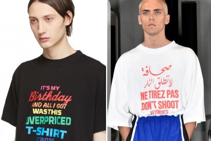 ‘Don’t shoot’: why Vetements’ latest T-shirt is causing controversy
