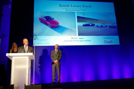 Jaguar named the Best British Luxury Brand of the year