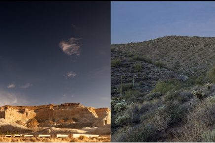 Framing the horizon: dwellings that blend with the desert