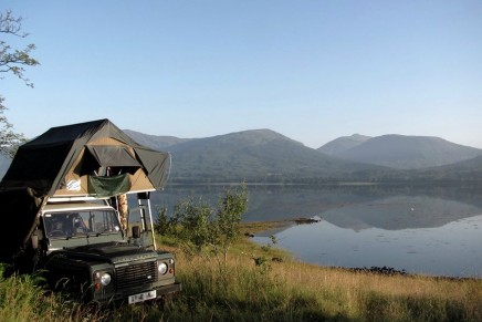 The wilderness in comfort … wild glamping in Scotland