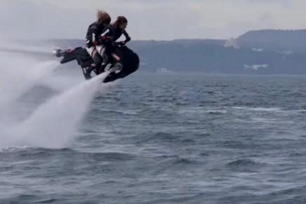 flying water bike
