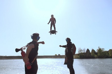 Flyboard Air has achieved the dream of all men